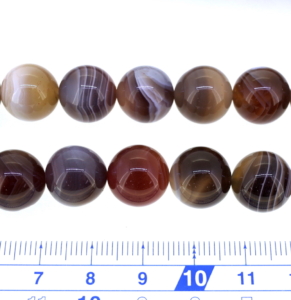 Botswana Agate Round Beads 6 mm