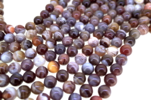 Botswana Agate Round Beads 10 mm