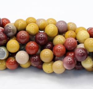 Mookaite Round Beads 10 mm