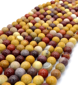 Mookaite Round Beads 12 mm