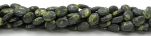 Chinese Writing Oval Shape Beads 12x16